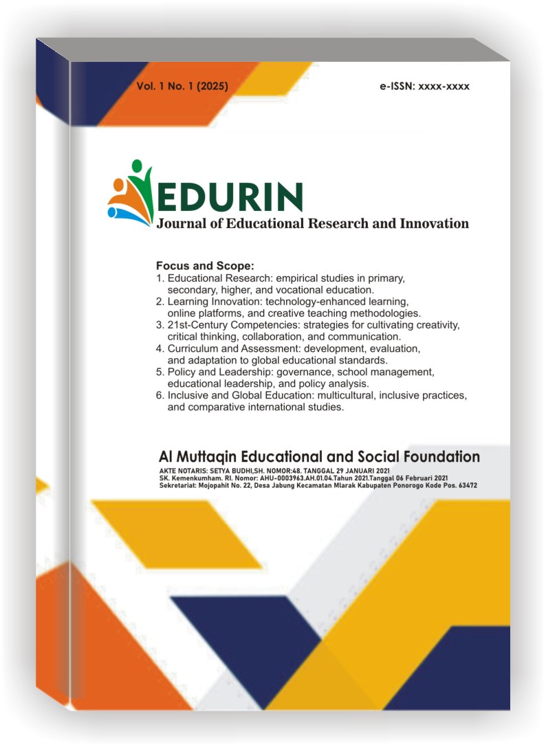 Journal of Educational Research and Innovation 