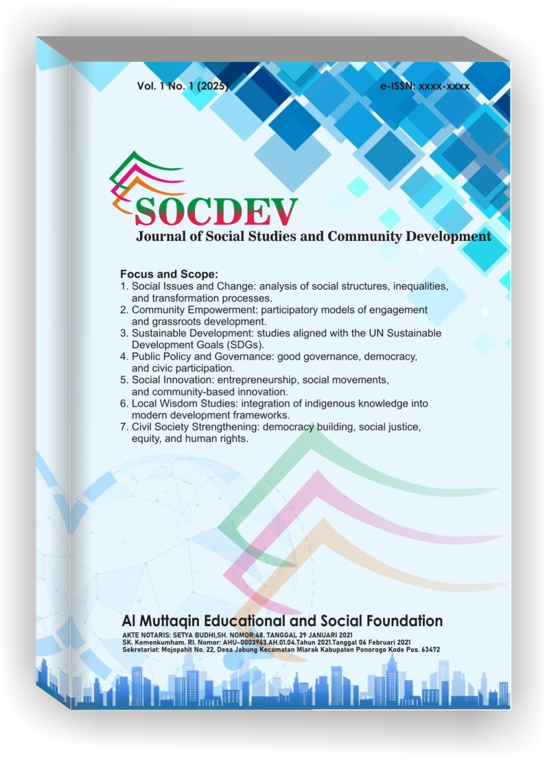 Journal of Social Studies and Community Development 
